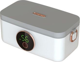 OEM Portapranzo Elettrico Senza Fili, Isolato, Per Uomini/adulti, Scaldavivande Portatile Autoriscaldante, Con Rivestimento Interno In Acciaio Inox Da 1 L