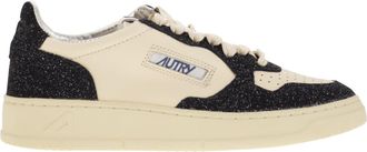 Autry Medalist Low - Sneakers With Two-tone Glitter