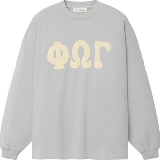 Fear of God Heavy Jersey Merch T-Shirt Washed Overcast RW00275-0149