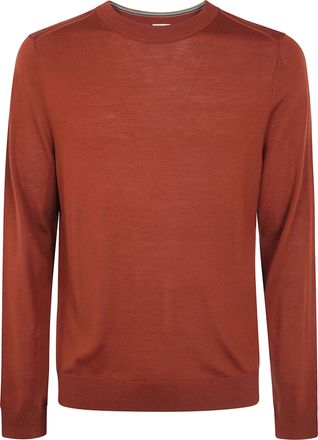 Paul Smith Sweater Crew Neck M1r.970Z. W03154 19 Dark Rust
