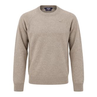 K-Way Fragan Fleece Stitch - - Knitwear - Uomo - Beige - L