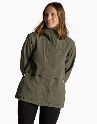 Craghoppers Womens Craghoppers Womens Maryam Waterproof Jacket - Green - Size: 12