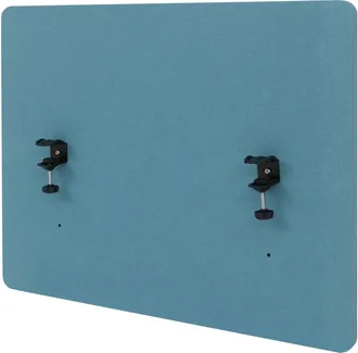 Hhg [nunca Usado] Separador Ac&uacute;stico De Mesa Hhg-943, Biombo De Oficina Para Escritorio Y Tabl&oacute;n De Anuncios, De Doble Pared De Tela/tejido, 60 X 75 Cm, C