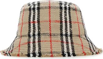 Burberry Embroidered Bouclã© Hat