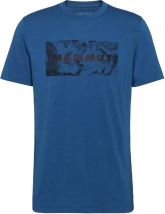 Mammut Trovat T-Shirt Logo T-Shirt f&uuml;r Herren | blau