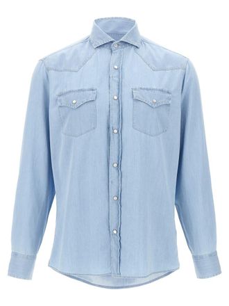 Brunello Cucinelli Denim Shirt