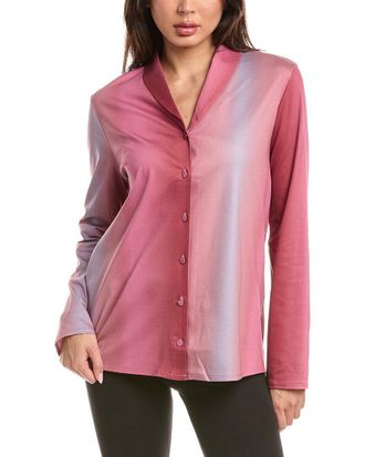 Hanro Hanro Ombre Shawl Collar Shirt