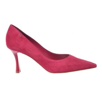 Baldinini Suede Court Heel - female - Baldinini - Pumps - Pink - 6 1/2 UK - Shoes