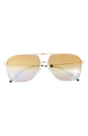 Maui Jim 62mm Core Aviator Polarized Sunglasses in Gold Gold Gold at Nordstrom Rack