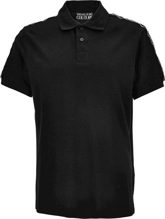 Versace T-shirts en Polos - Heren - Polos - Zwart - XS - Katoen - Tops