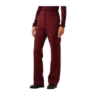Y.A.S Y.a.s, Broeken, Dames, Rood, M, Polyester, Yaslikka HW Pants S