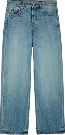 Jacquemus Le De-nimes Droit Wide-leg Jeans - Blue - 36 (W36 / XL)
