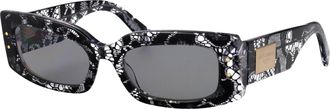 Dolce & Gabbana Womens Sunglasses 0dg4479 Black Lace Acetate