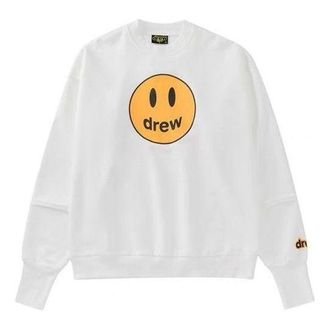 Drew House Mascot Crew Neck Pullover White DR-SS20-312