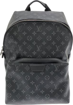 Louis Vuitton Black Monogram Eclipse Monogram Eclipse Coated Canvas Backpack (Pre-Owned)