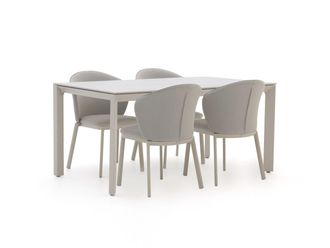 Bellagio la vita attrattiva Bellagio San Lupo/Sestino 160cm dining tuinset 5-delig