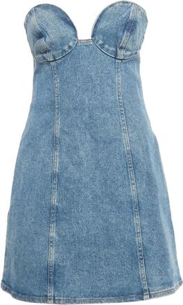 Magda Butrym Abito senza spalline - Blu