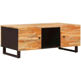 vidaXL Coffee Table Brown 100 x 54 x 40 cm Solid Mango Wood vidaXL