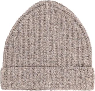 Maison Margiela Berretto a coste - - Accessories - unisex - Beige - M