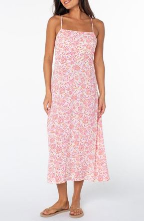 Roxy Balmy Sunset Midi Sundress in Dew at Nordstrom, Size X-Large