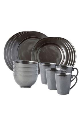 Juliska Pewter Stoneware 16-Piece Dinnerware Set in Grey at Nordstrom