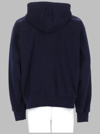 Dr&ocirc;le de Monsieur Hooded Zip Sweatshirt - Blue