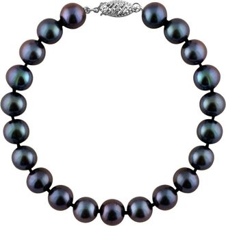 Splendid Pearls Black Cultured Freshwater Pearl Bracelet at Nordstrom Rack