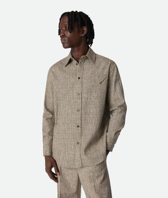 Bottega Veneta Fleck Viscose Shirt - Bottega Veneta