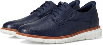 Marc Joseph New York Cloud Street (Hands Free Technology) Mens Shoes Navy Grainy Leather : 10.5 W, Faux Leather