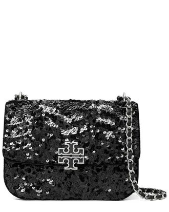 Tory Burch Britten Sequins Small Adjustable Shoulder Bag