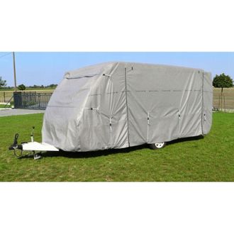 OEM Funda Para Caravana 410-440, 4 Capas + 5 Cinturones, Color Ingl&eacute;s