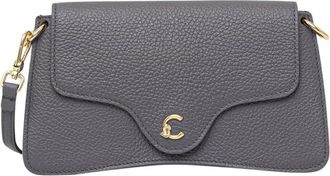 Coccinelle Crossbody Tas - Dames - Schoudertassen - Grijs - ONE Size - Leer - Tassen