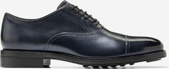 Cole Haan Mens Ledley Grand Cap Toe Oxford Shoes - Blue Size 10.5