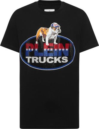 Philipp Plein Heren, Tops, Zwart, Maat: 2XL Katoen