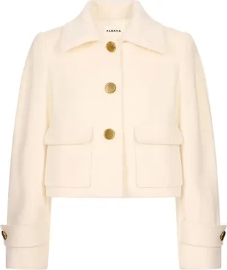 P.A.R.O.S.H. Mujer, Chaquetas, Blanco, Talla: M