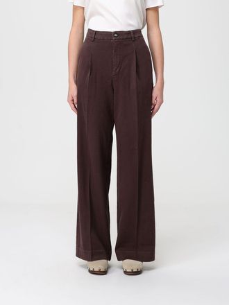 Mason's Pants MASONS Woman color Brown