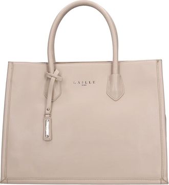Ga&euml;lle Paris Gaelle Paris Tassen.. - Dames - Shoppers - Beige - ONE Size - Leer - Tassen