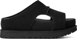 UGG Goldenstar Hi Slide - Dames - Sandalen - Zwart - 38 EU - Polyester - Schoenen