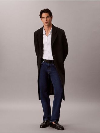 Calvin Klein Mens Standard Straight Jeans - Blue - 29W x 30L