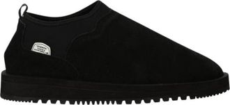 Suicoke Ron Mid Slip-On - Heren - Pantoffels - Zwart - 42 EU - Leer - Schoenen