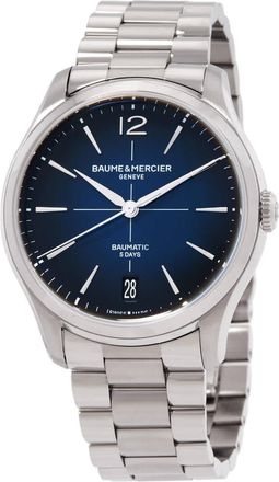 Baume & Mercier Clifton Automatic Gradient Blue Dial Mens Watch 10792