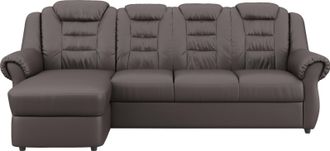 HOME AFFAIRE Ecksofa »Boston L-Form« mit hoher Rückenlehne, wahlweise mit Bettfunktion