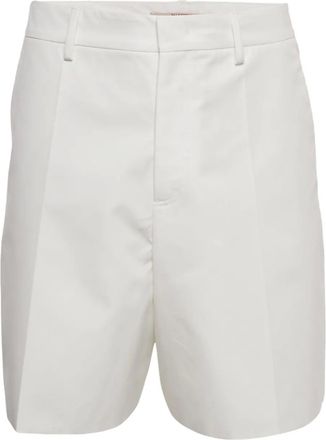 Valentino Katoenen shorts - Wit