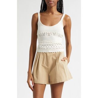 Ulla Johnson Sea Eyelet Camisole in Cowrie at Nordstrom, Size X-Large