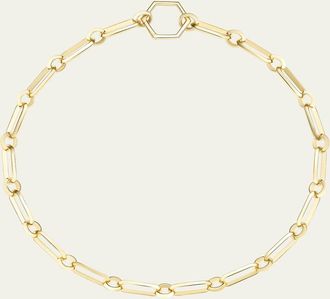 Harwell Godfrey 18K Yellow Gold Major Knife Edge Link Foundation Chain Necklace, 18L