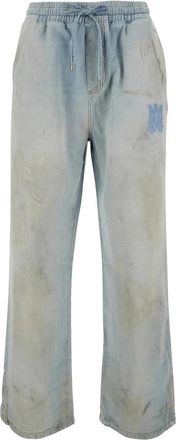 Amiri Relaxed Baggy Jean - Heren - Loose Fit Jeans - Blauw - M - Katoen - Jeans