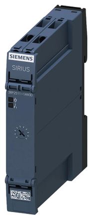 SIEMENS Rel&eacute; De Tiempo, Con Retardo A La Conexi&oacute;n, 1no, 1 Rango De Tiempo 0,5-10s, Ac/dc 12-240v Con Led, 3rp25111aw30