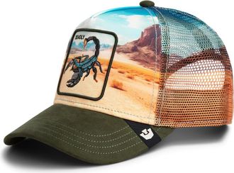 Goorin Brothers Scorpion in the Element Embroidered Patch Trucker Hat in Palm at Nordstrom
