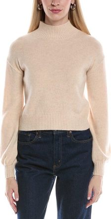 Alberta Ferretti Balloon Sleeve Cashmere Sweater