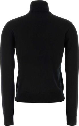 Gucci Womens Wool Turtleneck Black